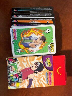 McDonald’s 2026 Boruto UNO Flip 41-Card Game Set No Holo